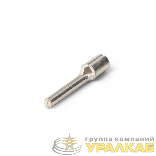 Наконечник штифтовой плоский НШП-1.5 КВТ 