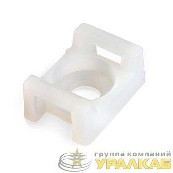 Площадка монтажная под винт ПМО 15х10 бел. (уп.100шт) Fortisflex 