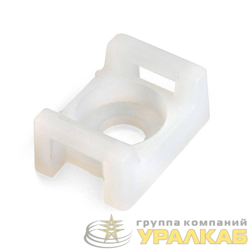 Площадка монтажная под винт ПМО 15х10 бел. (уп.100шт) Fortisflex 