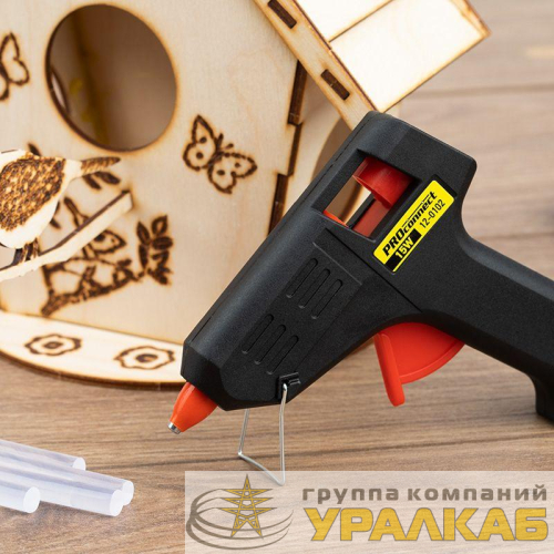 Пистолет клеевой 15Вт малый (блист.) PROCONNECT 