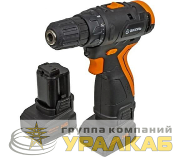 Дрель-шуруповерт аккумуляторная ДА-24Л-2К/Б (2.0 А/ч) (бесщеточный двигатель) Вихрь 