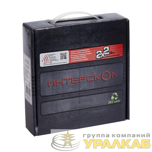 Дрель-шуруповерт аккумуляторная ДА-18ЭР 35 (Li-ion 2 аккум. 2А.ч) ИНТЕРСКОЛ 