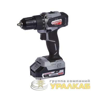 Дрель-шуруповерт аккумуляторная бесщеточная ДА-13/18ВК 45 Li-ion АПИ (кейс 2 аккум. 15А.ч ЗУ) ИНТЕРСКОЛ 