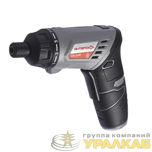 Отвертка аккумуляторная ОА-3/6Ф (Li-ion кейс) ИНТЕРСКОЛ 