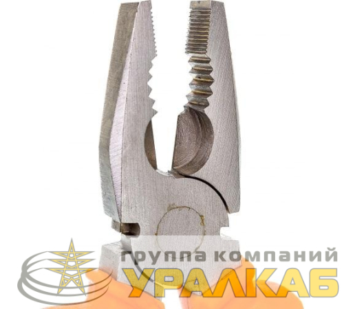 Плоскогубцы (пассатижи) 180мм двухкомпонентн. рукоятки никелир. Вихрь 