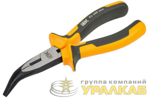 Тонкогубцы изогнутые 160мм K1 ARMA2L 3 IEK 