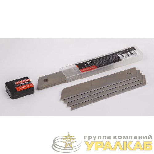 Лезвие сменное 82 993 OEM-Ls01-H10 18мм (уп.10шт) ОНЛАЙТ 