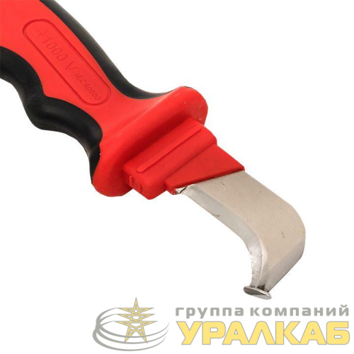 Нож для снятия изоляции с пяткой 1000В WS-31 Professional EKF 