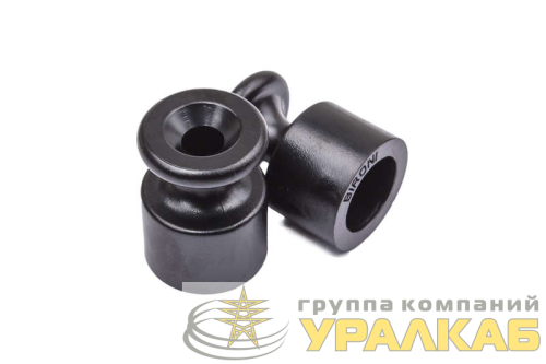 Изолятор ОП пластик корич. (уп.100шт) Bironi 