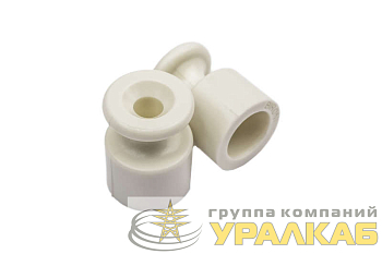 Изолятор ОП пластик сл. кость (уп.100шт) Bironi 