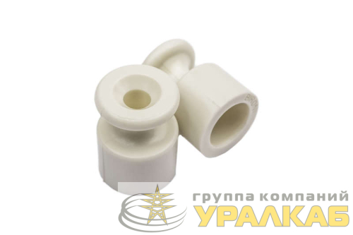 Изолятор ОП пластик сл. кость (уп.100шт) Bironi 