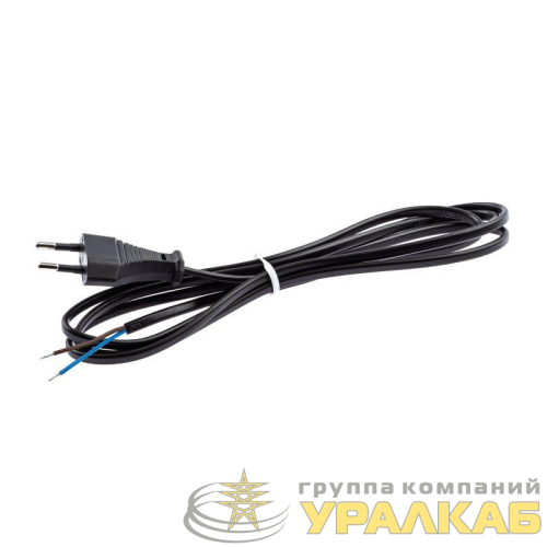Шнур для бра 1.8м ШВВП 2х0.5 черн. UX-ШВВП-1.8m-B ЭРА 