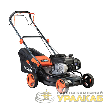 Газонокосилка бензиновая PT 42BS 125сс 3.5л.с. 41см 40л. трава; металл дека привод на колеса мульчирование боковой выброс PATRIOT 