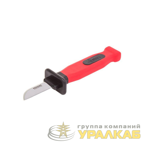 Нож монтажника нержавеющая сталь лезвие 50мм Rexant 
