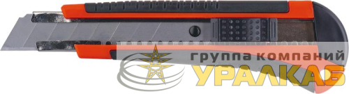 Нож выдвижной усиленный 82 956 OHT-Nv02-18 18мм ОНЛАЙТ 