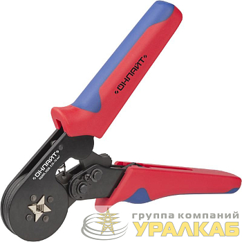 Пресс-клещи саморегулирующиеся 80 906 OHT-Pkv01-D-10 для втулочных наконечников 10кв.мм ОНЛАЙТ 