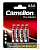 Элемент питания алкалиновый AAA/LR03 1.5В Plus Alkaline LR03-BP4 BL-4 (блист.4шт) Camelion 