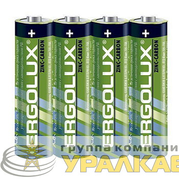 Элемент питания солевой AA/R6 1.5В R6SR4 SR4 (уп.4шт) Ergolux 