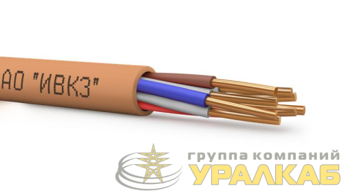 Кабель КПСнг(А)-FRHF 4х2х0.5 300В (бухта) (м) ИВКЗ 