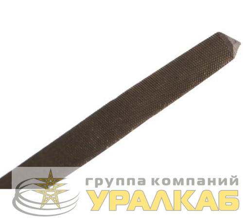 Напильник 200мм трехгранный деревянная рукоятка Вихрь 