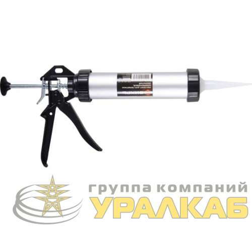 Пистолет для герметика закрытый алюм. Вихрь 