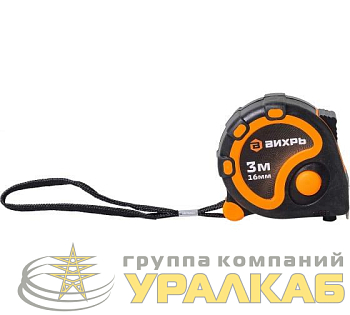 Рулетка 3мх16мм Вихрь 