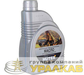 Масло моторное 10W-40 полусинтетическое для четырехтактных двигателей для техники Huter 1л Ресанта 