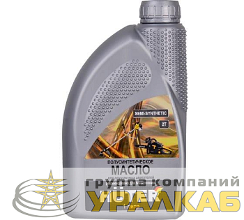 Масло 2Т полусинтетическое для двухтактных двигателей для техники Huter 1л Huter 