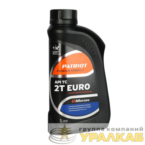 Масло полусинтетическое G-Motion 2Т EURO 1л PATRIOT 