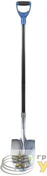 Лопата садовая 1.60м черенок фибергласс с ПВХ (1/6) Green Apple 