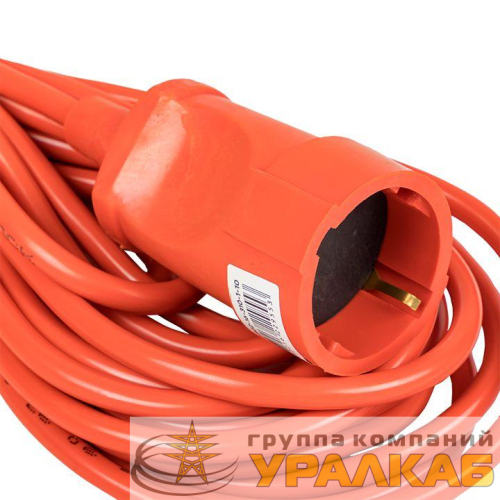 Удлинитель-шнур 1х10м с заземл. 16А IP20 Зевс 2.0 3.5кВт ПВС 3х1 PROxima EKF 