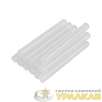 Стержень клеевой d11мм L100мм прозр. (блист.12шт) Rexant 