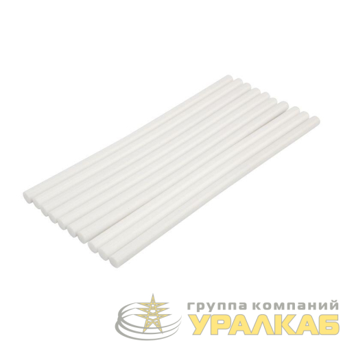 Стержень клеевой d11мм L270мм бел. (уп.10шт) Rexant 