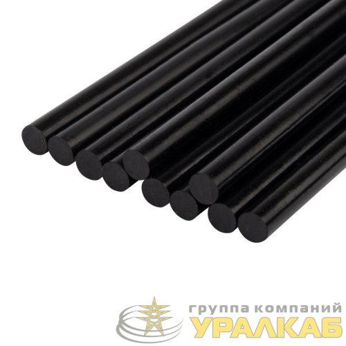 Стержень клеевой d7мм L200мм черн. (уп.10шт) Rexant 