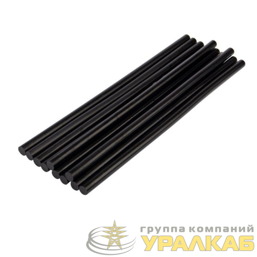Стержень клеевой d7мм L200мм черн. (уп.10шт) Rexant 