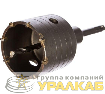 Коронка по бетону М22 d68мм в сборе (коронка + хвостовик + бур) SDS plus Вихрь 