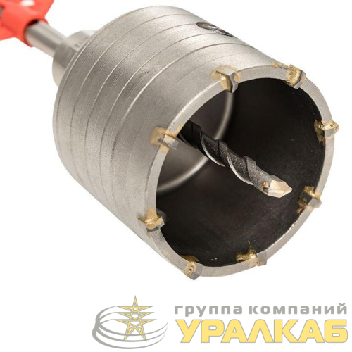 Коронка буровая по бетону с оснасткой TCT-68 М22 SDS-plus Master EKF 