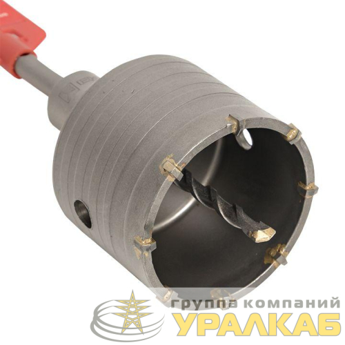Коронка буровая по бетону с оснасткой TCT-72 М22 SDS-plus Master EKF 