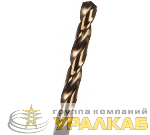 Сверло по металлу 10мм P6M5 (блист.1шт) Вихрь 