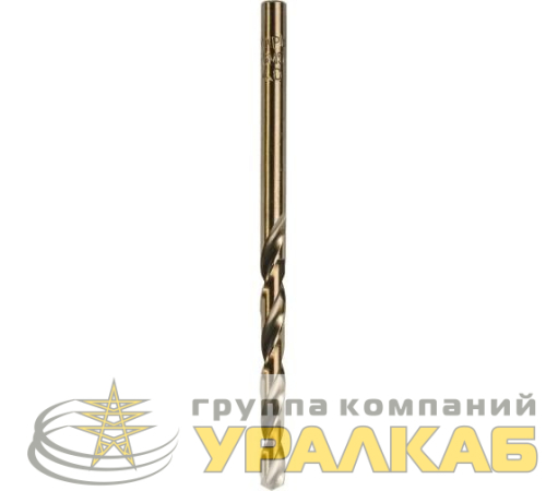 Сверло по металлу 4мм P6M5 (блист.2шт)  Вихрь 