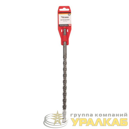 Бур по бетону 14х310мм SDS PLUS Kranz 