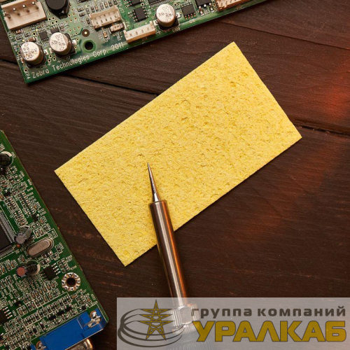 Губка для очистки паяльного жала (для ZD-99) 93х50мм Rexant 