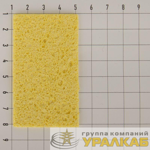 Губка для очистки паяльного жала (для ZD-929) 70х40мм Rexant 