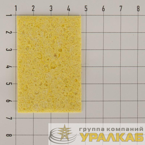 Губка для очистки паяльного жала (для ZD-931) 56х36мм Rexant 