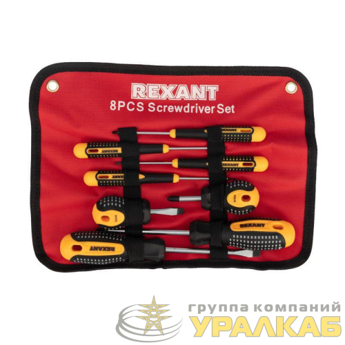 Набор отверток 8 предметов Rexant 
