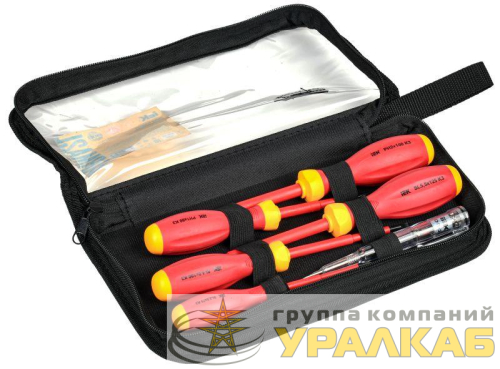 Набор отверток диэлектрических K3 (6 предметов) ARMA2L 3 IEK 