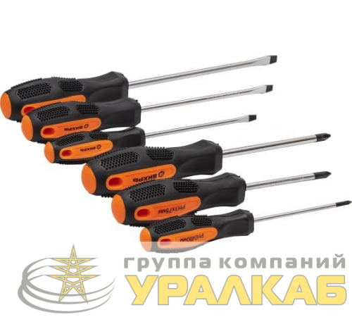 Набор отверток (PH PZ SL) НО 6 Вихрь 