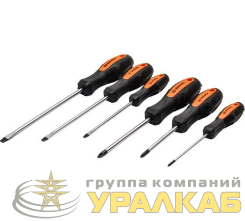 Набор отверток (PH PZ SL) НО 6 Вихрь 