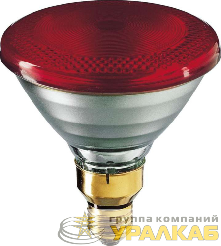 Лампа накаливания инфракрасная IR175R PAR38 230В E27.1CT/12 PHILIPS 