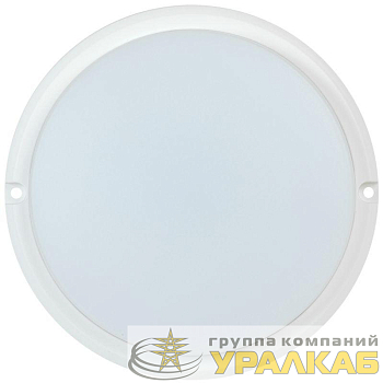 Светильник светодиодный ДПО 4002 12Вт 4000К IP54 круг бел. IEK 